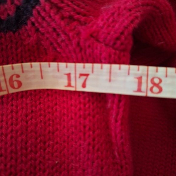A Talbots ladies small petite pink lambs wool blend pullover sweater. EUC. - Picture 4 of 6